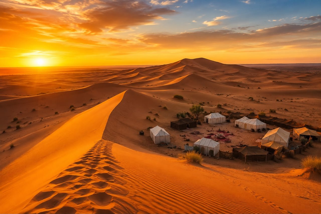 Morocco Day Trip Sahara desert camel tour